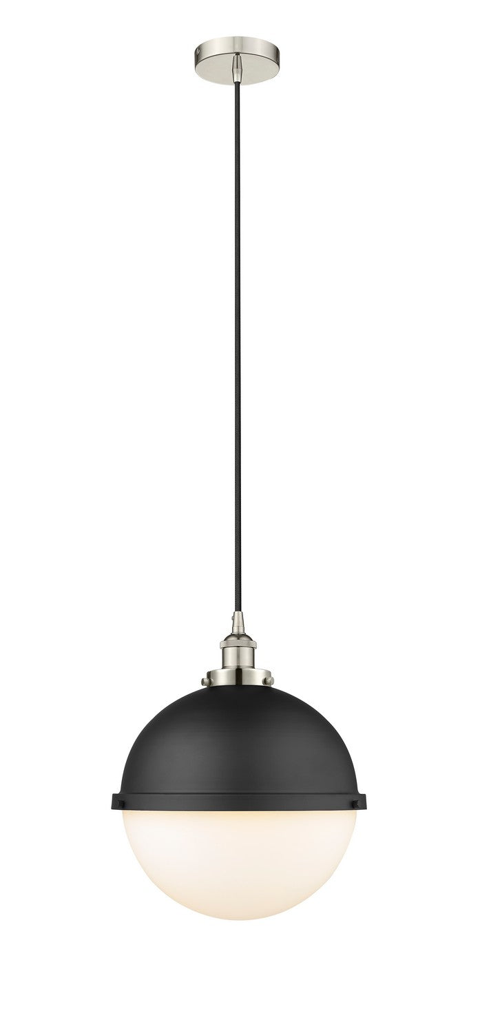 Innovations Downtown Urban 616-1PH-PN-HFS-121-BK Pendant Light - Polished Nickel