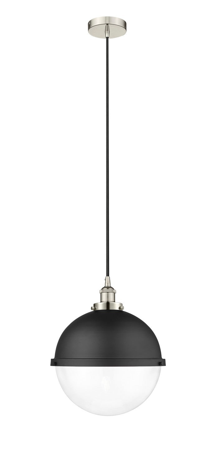 Innovations Downtown Urban 616-1PH-PN-HFS-122-BK Pendant Light - Polished Nickel