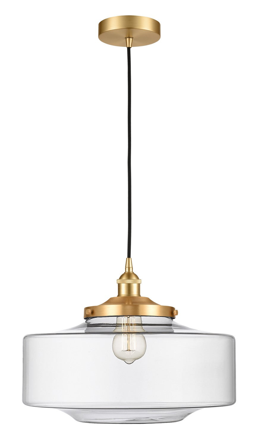 Innovations Downtown Urban 616-1PH-SG-G692-16 Pendant Light - Satin Gold
