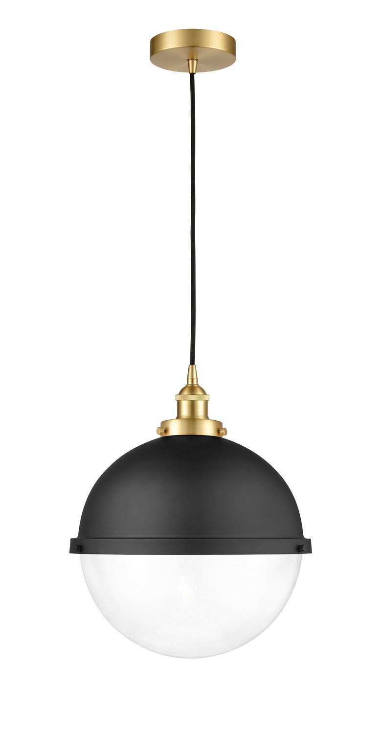 Innovations Downtown Urban 616-1PH-SG-HFS-122-BK Pendant Light - Satin Gold