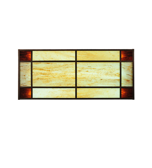 Meyda Tiffany Blaze 134184 Ceiling Light - Red Rust