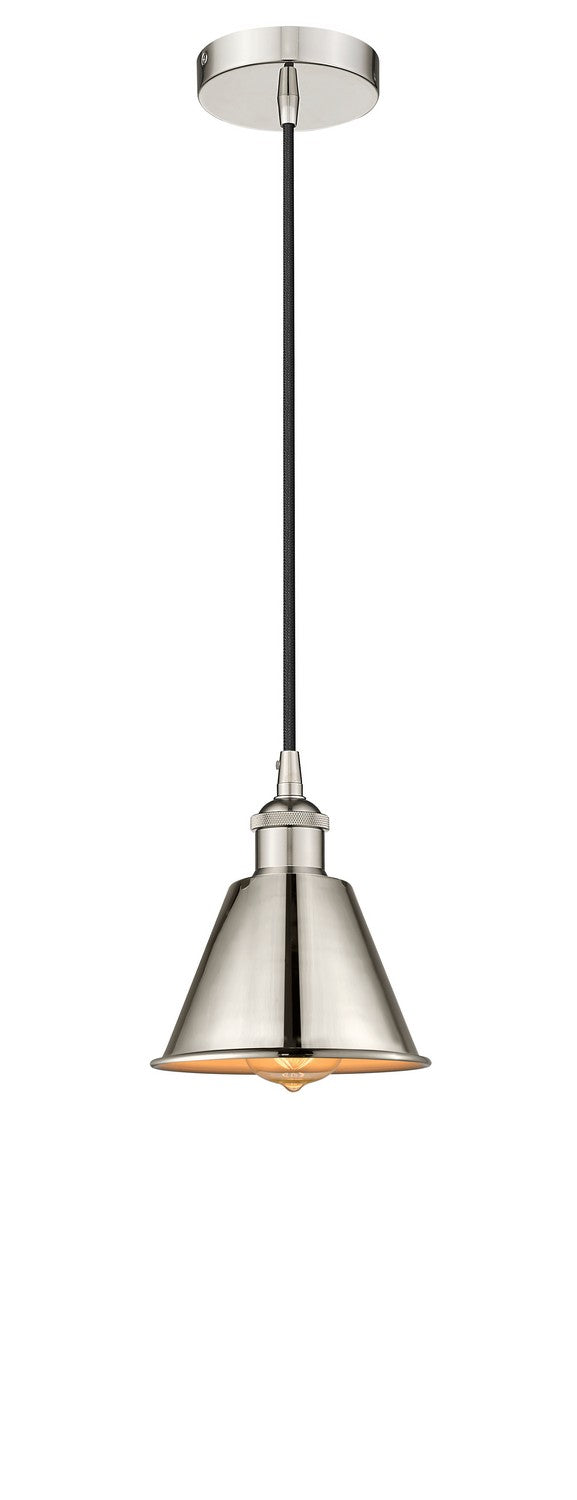 Innovations Downtown Urban 616-1P-PN-M8-PN Pendant Light - Polished Nickel