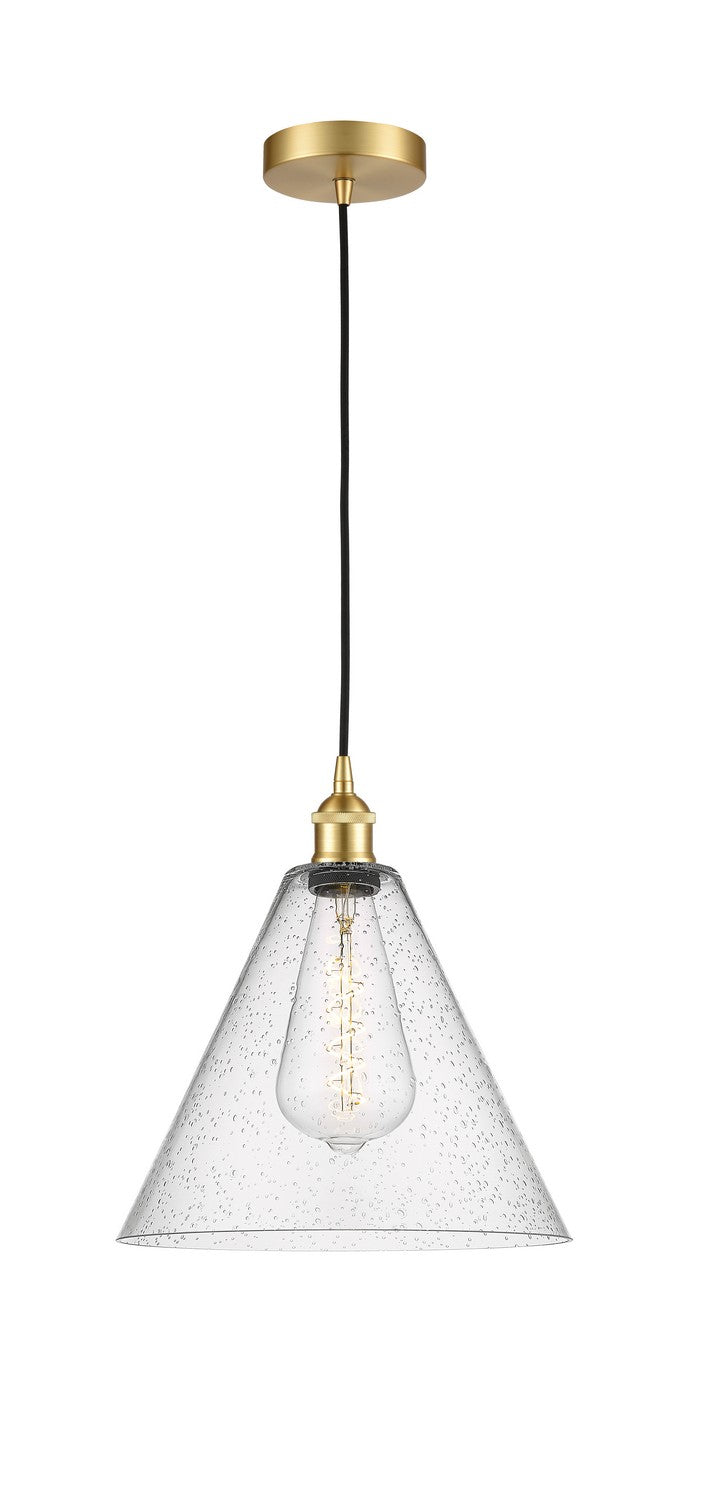 Innovations Downtown Urban 616-1P-SG-GBC-124 Pendant Light - Satin Gold