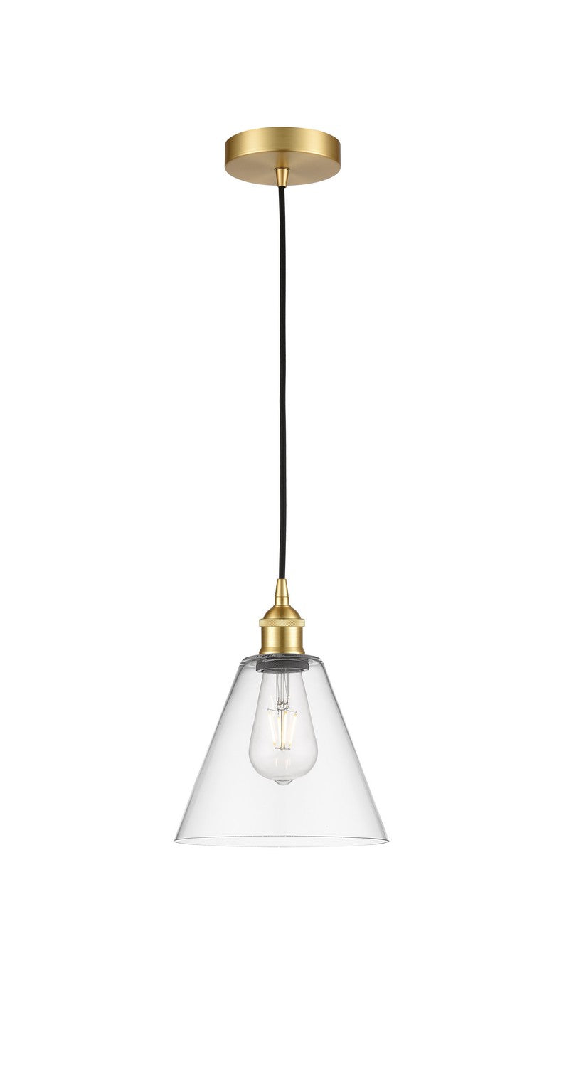 Innovations Downtown Urban 616-1P-SG-GBC-82 Pendant Light - Satin Gold
