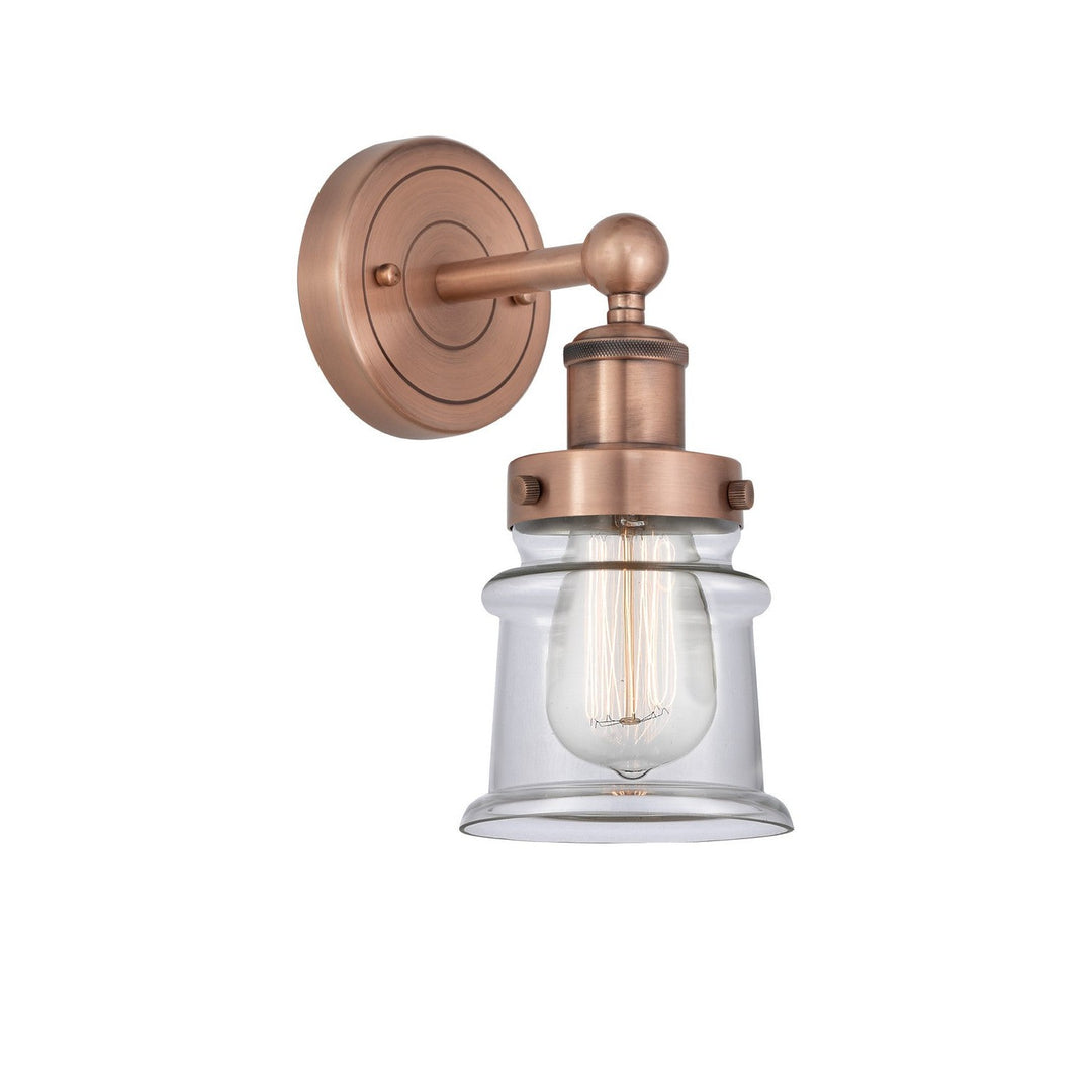 Innovations Edison 616-1W-AC-G182S Wall Sconce Light - Antique Copper