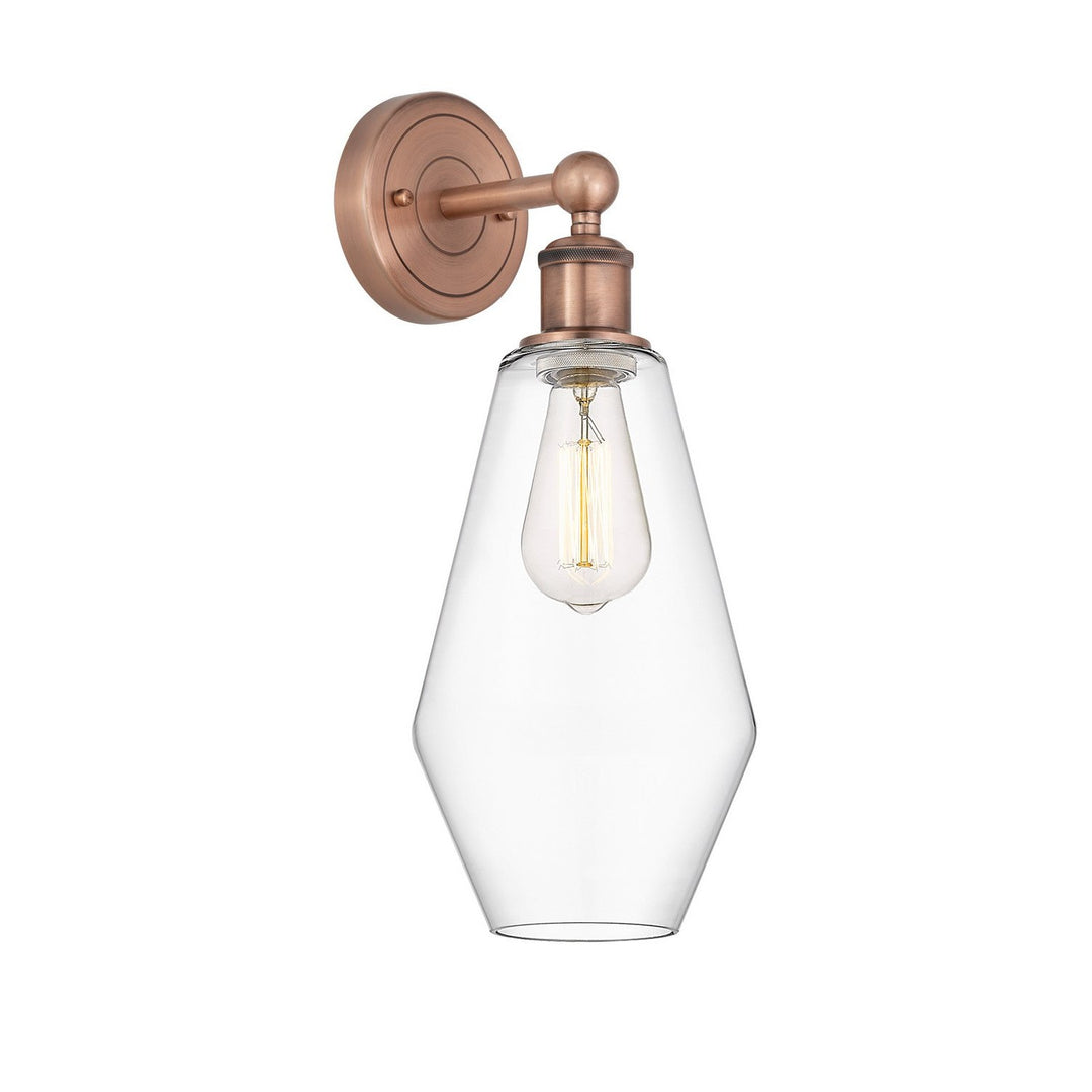 Innovations Edison 616-1W-AC-G652-7 Wall Sconce Light - Antique Copper