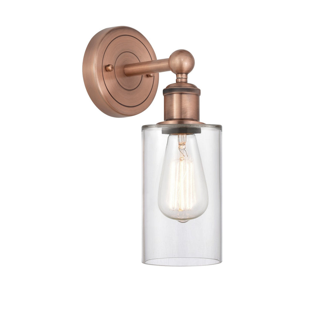 Innovations Edison 616-1W-AC-G802 Wall Sconce Light - Antique Copper