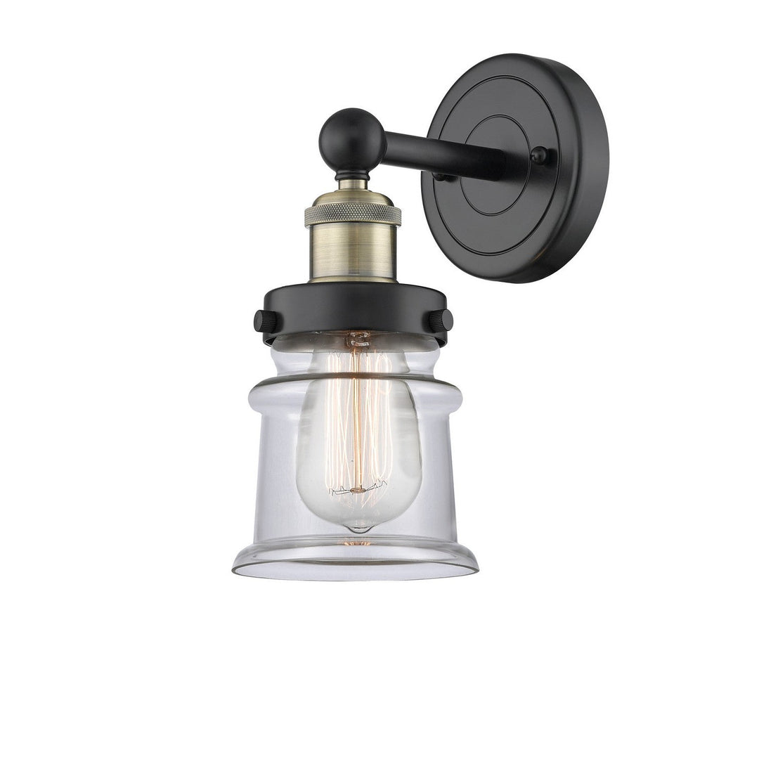 Innovations Edison 616-1W-BAB-G182S Wall Sconce Light - Black Antique Brass