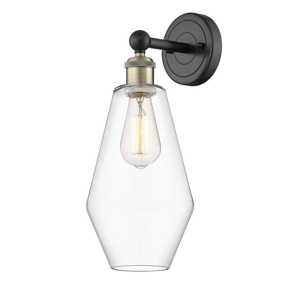 Innovations Edison 616-1W-BAB-G652-7 Wall Sconce Light - Black Antique Brass