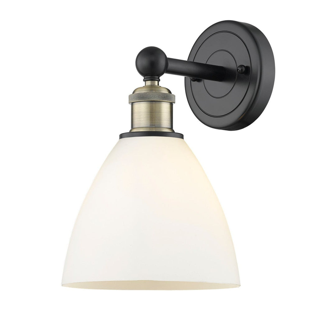 Innovations Edison 616-1W-BAB-GBD-751 Wall Sconce Light - Black Antique Brass
