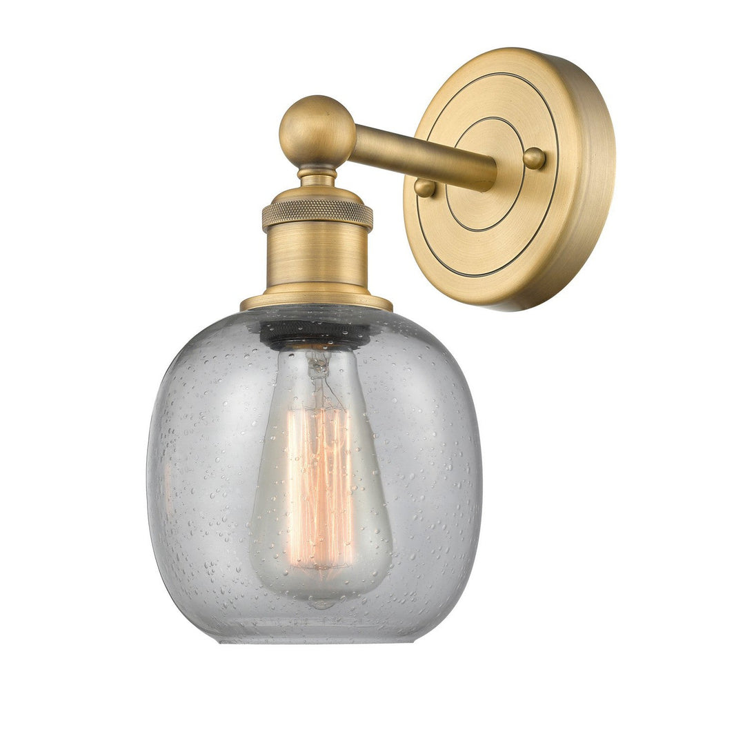 Innovations Edison 616-1W-BB-G104 Wall Sconce Light - Brushed Brass