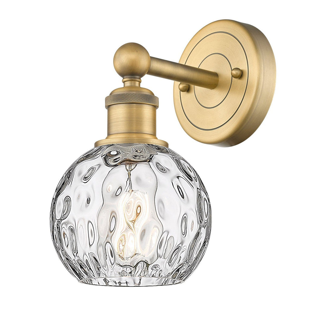 Innovations Edison 616-1W-BB-G1215-6 Wall Sconce Light - Brushed Brass
