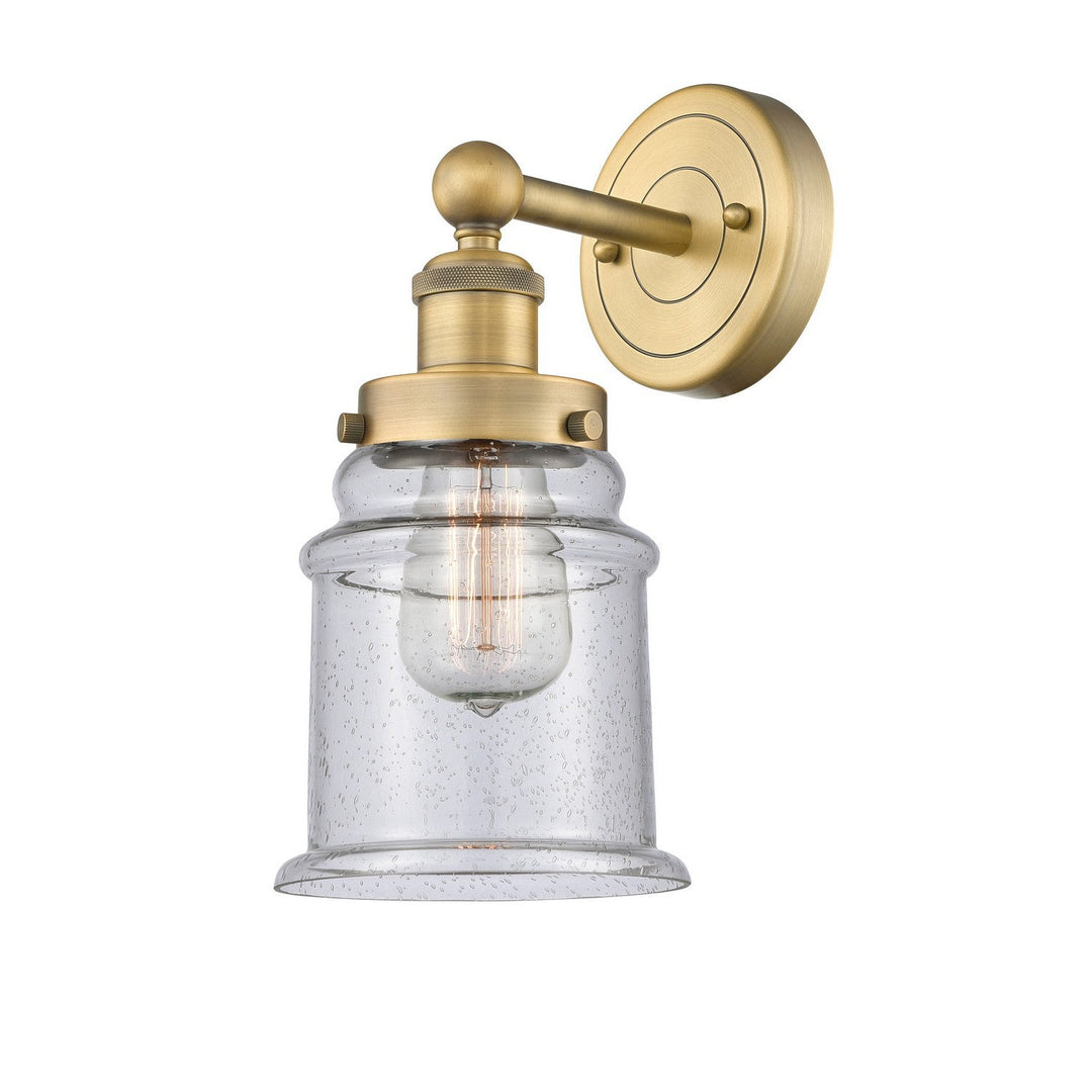 Innovations Edison 616-1W-BB-G184 Wall Sconce Light - Brushed Brass