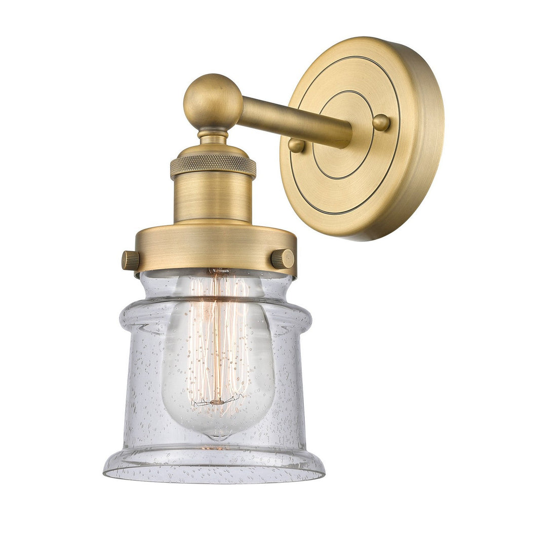 Innovations Edison 616-1W-BB-G184S Wall Sconce Light - Brushed Brass