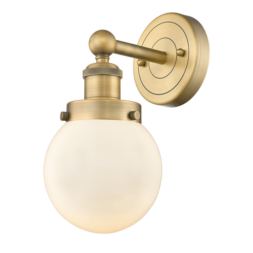 Innovations Edison 616-1W-BB-G201-6 Wall Sconce Light - Brushed Brass