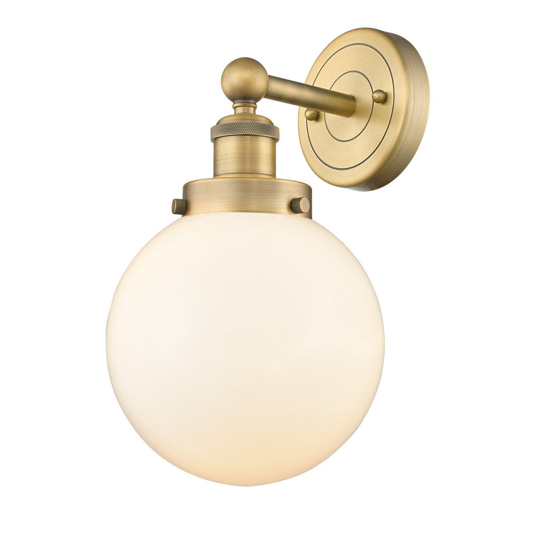 Innovations Edison 616-1W-BB-G201-8 Wall Sconce Light - Brushed Brass