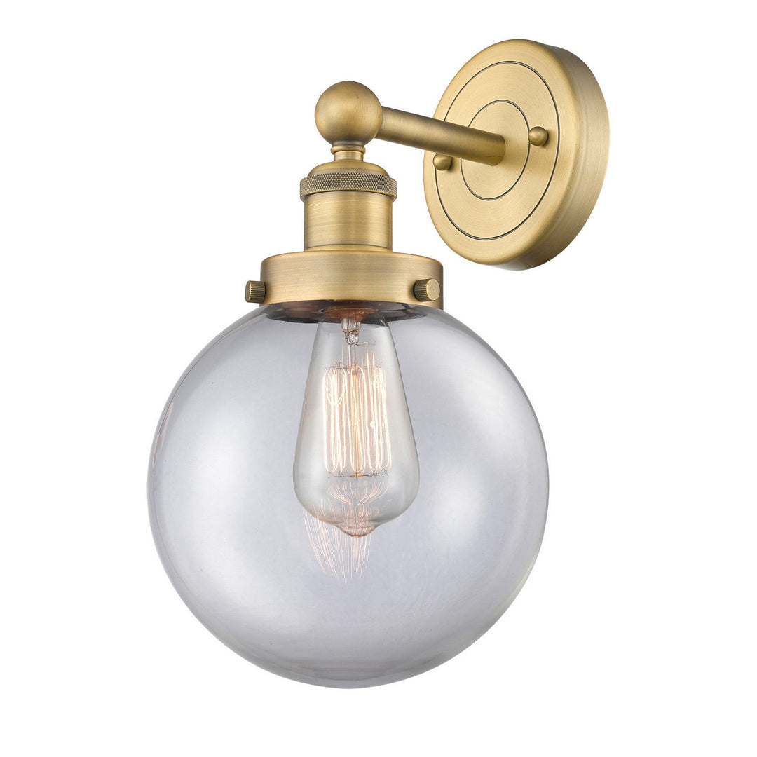 Innovations Edison 616-1W-BB-G202-8 Wall Sconce Light - Brushed Brass