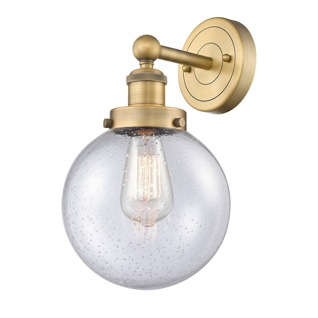 Innovations Edison 616-1W-BB-G204-8 Wall Sconce Light - Brushed Brass