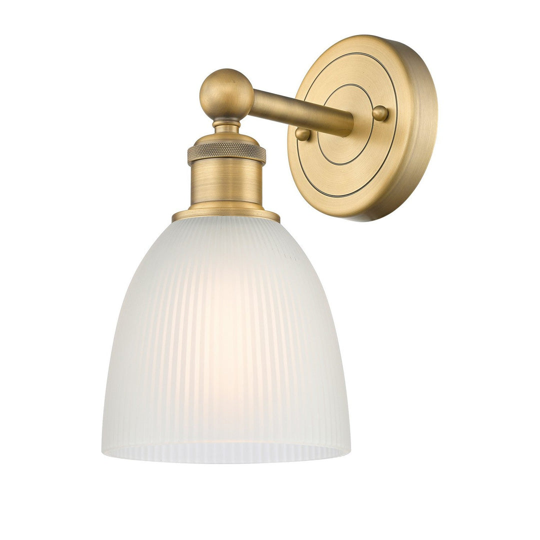 Innovations Edison 616-1W-BB-G381 Wall Sconce Light - Brushed Brass