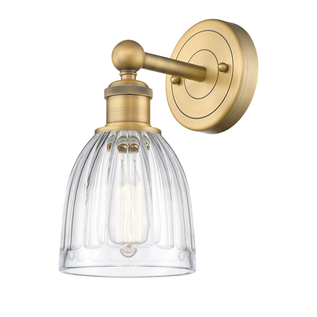 Innovations Edison 616-1W-BB-G442 Wall Sconce Light - Brushed Brass