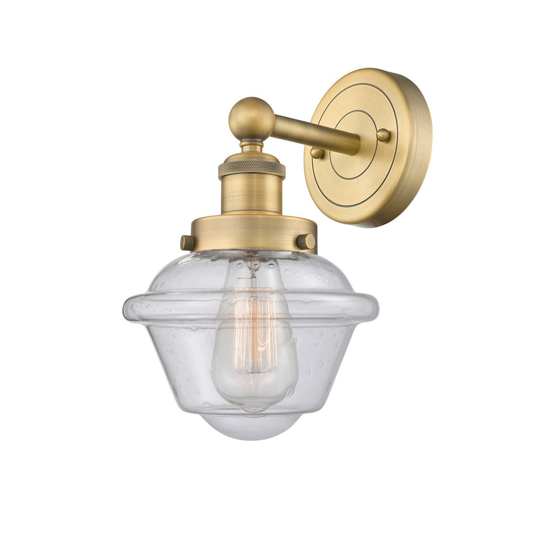 Innovations Edison 616-1W-BB-G534 Wall Sconce Light - Brushed Brass