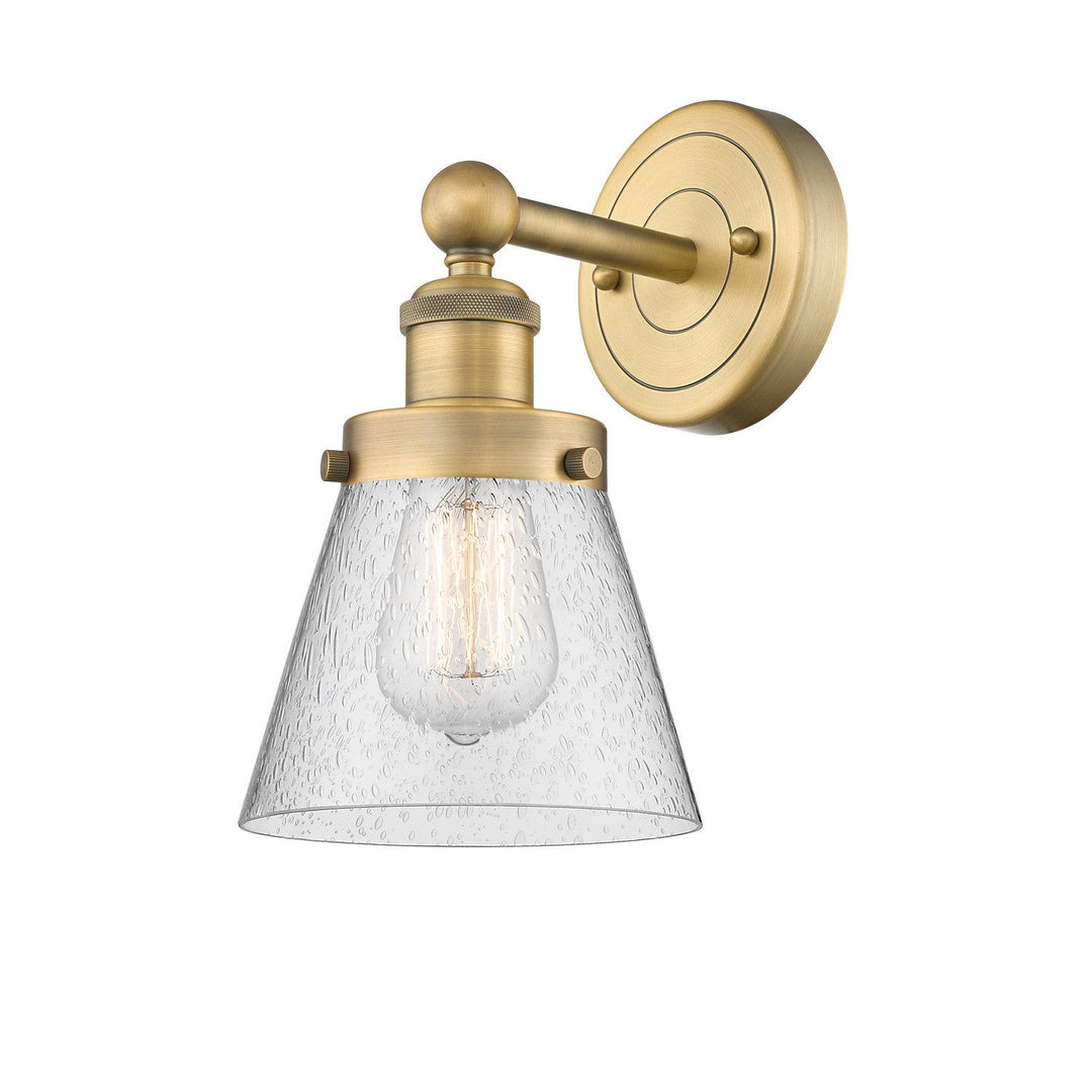 Innovations Edison 616-1W-BB-G64 Wall Sconce Light - Brushed Brass