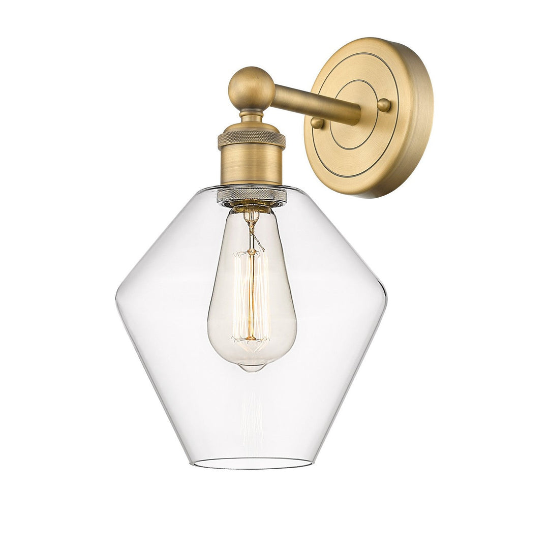 Innovations Downtown Urban 616-1W-BB-G652-8 Wall Sconce Light - Brushed Brass
