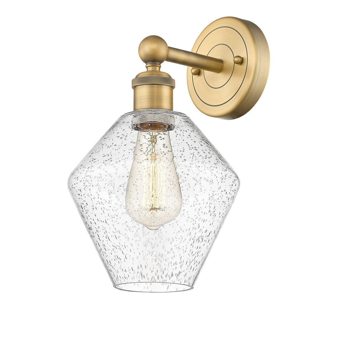 Innovations Downtown Urban 616-1W-BB-G654-8 Wall Sconce Light - Brushed Brass
