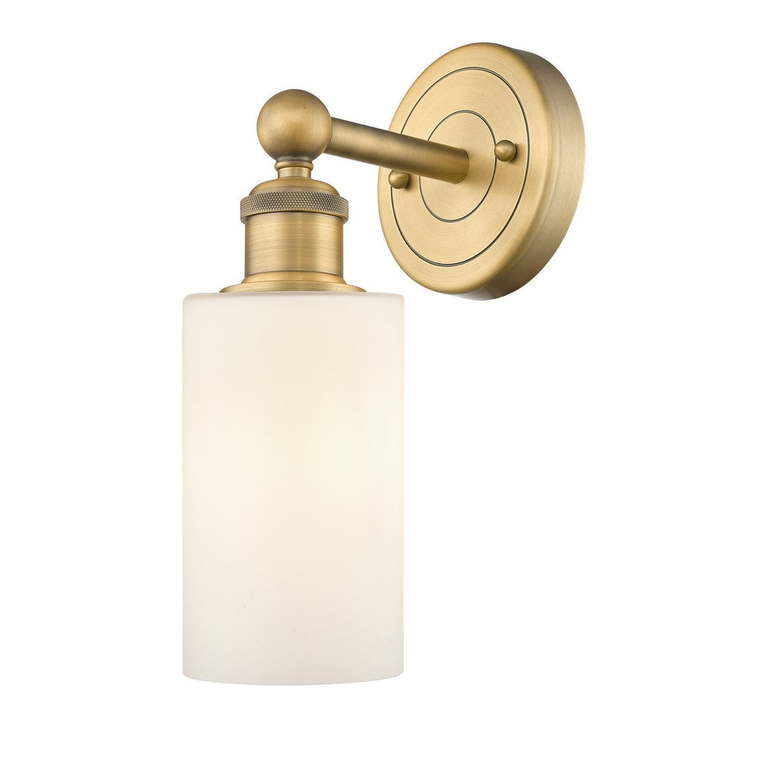 Innovations Edison 616-1W-BB-G801 Wall Sconce Light - Brushed Brass