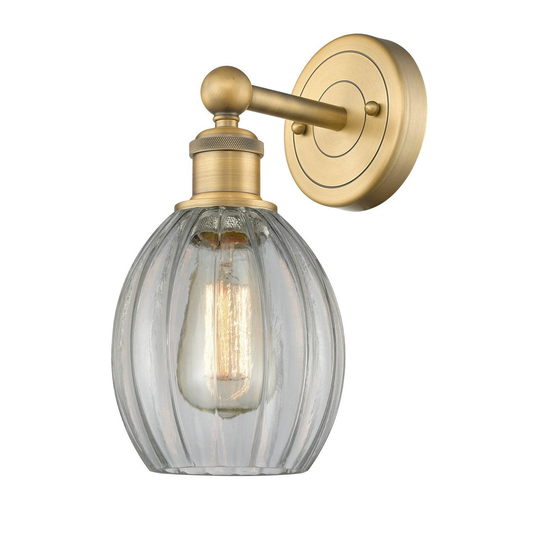 Innovations Edison 616-1W-BB-G82 Wall Sconce Light - Brushed Brass