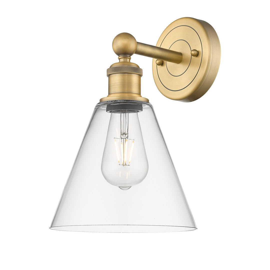 Innovations Downtown Urban 616-1W-BB-GBC-82 Wall Sconce Light - Brushed Brass