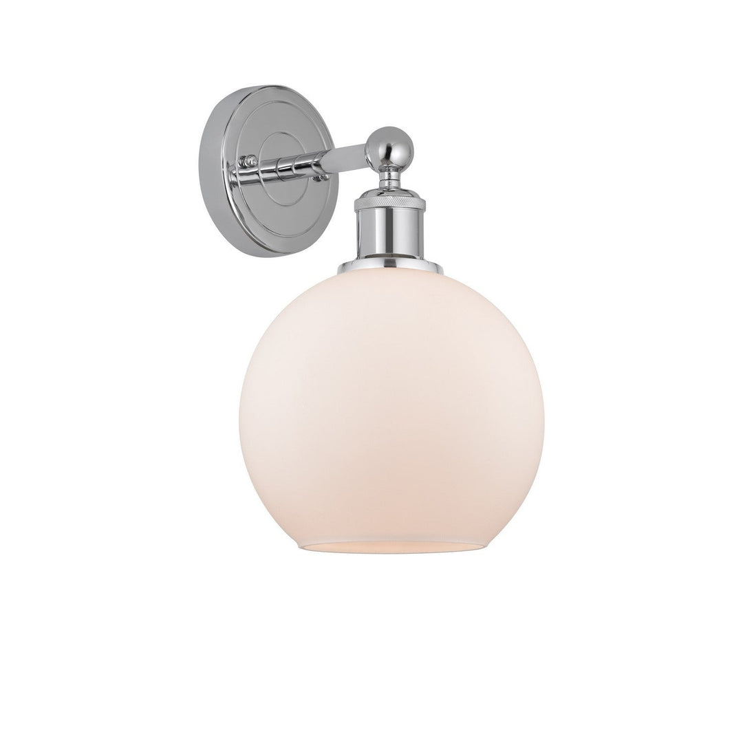 Innovations Downtown Urban 616-1W-PC-G121-8 Wall Sconce Light - Polished Chrome
