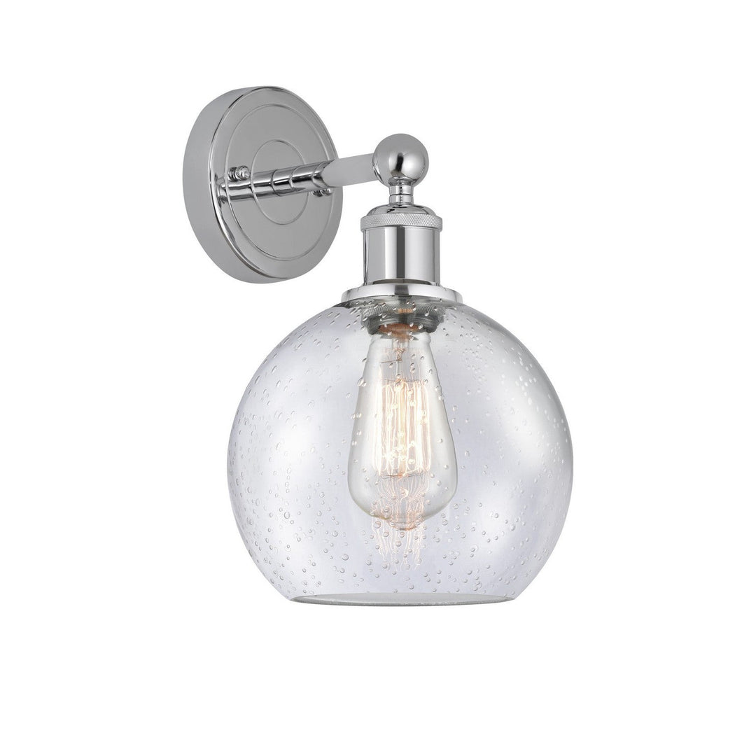 Innovations Downtown Urban 616-1W-PC-G124-8 Wall Sconce Light - Polished Chrome
