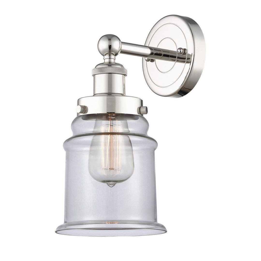 Innovations Edison 616-1W-PN-G182 Wall Sconce Light - Polished Nickel
