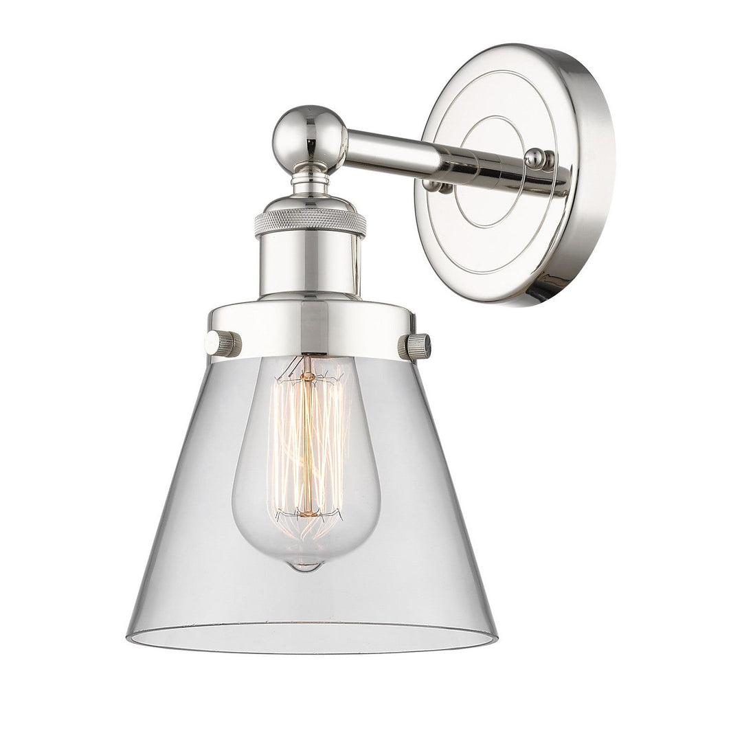 Innovations Edison 616-1W-PN-G62 Wall Sconce Light - Polished Nickel