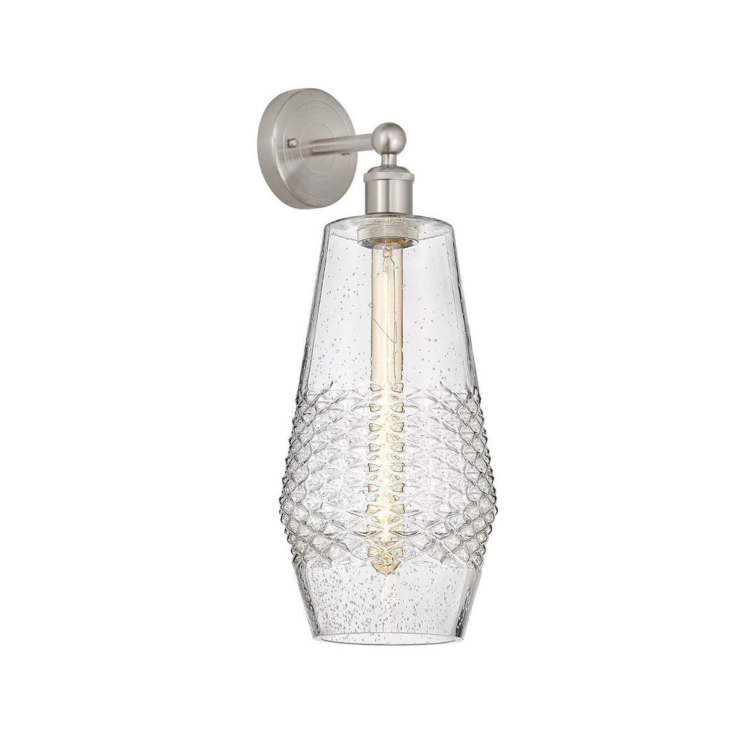 Innovations Downtown Urban 616-1W-SN-G684-7 Wall Sconce Light - Satin Nickel