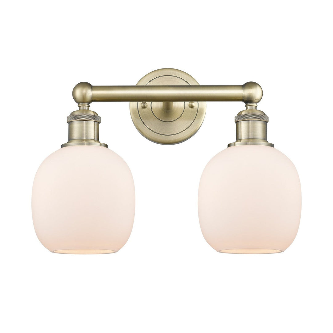 Innovations Edison 616-2W-AB-G101 Bath Vanity Light 15 in. wide - Antique Brass