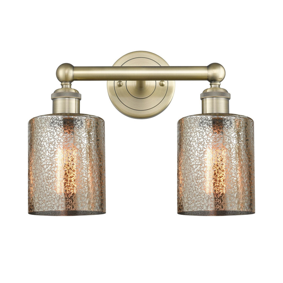 Innovations Edison 616-2W-AB-G116 Bath Vanity Light 14 in. wide - Antique Brass