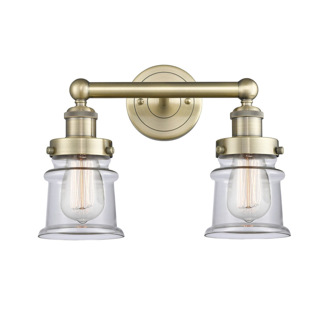 Innovations Edison 616-2W-AB-G182S Bath Vanity Light 15 in. wide - Antique Brass