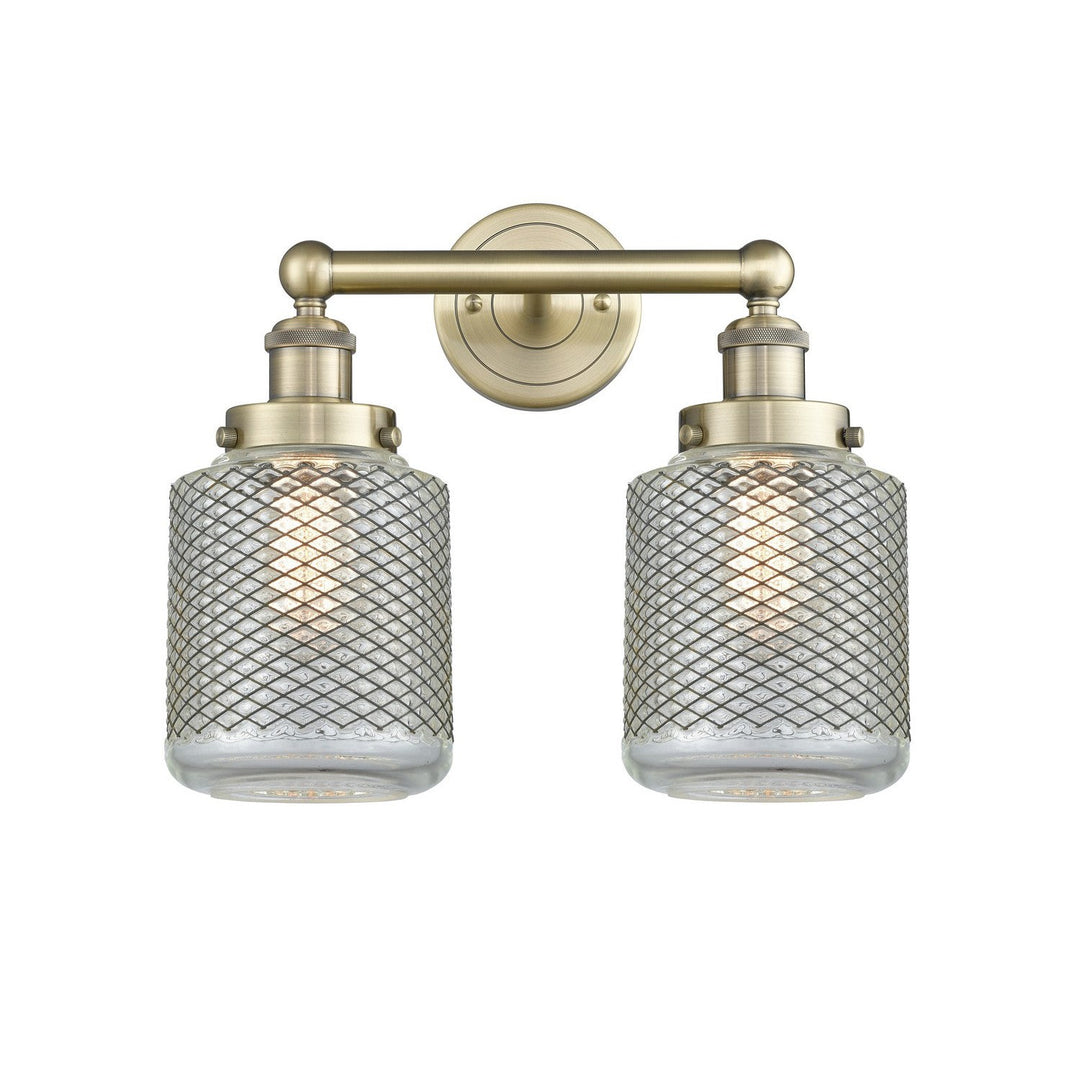 Innovations Edison 616-2W-AB-G262 Bath Vanity Light 15 in. wide - Antique Brass