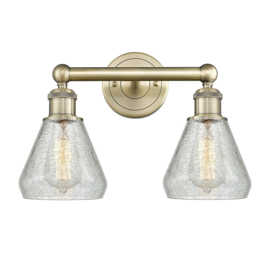 Innovations Edison 616-2W-AB-G275 Bath Vanity Light 15 in. wide - Antique Brass