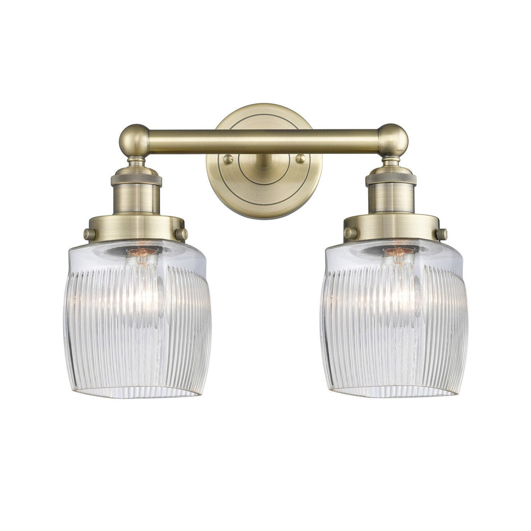 Innovations Edison 616-2W-AB-G302 Bath Vanity Light 15 in. wide - Antique Brass