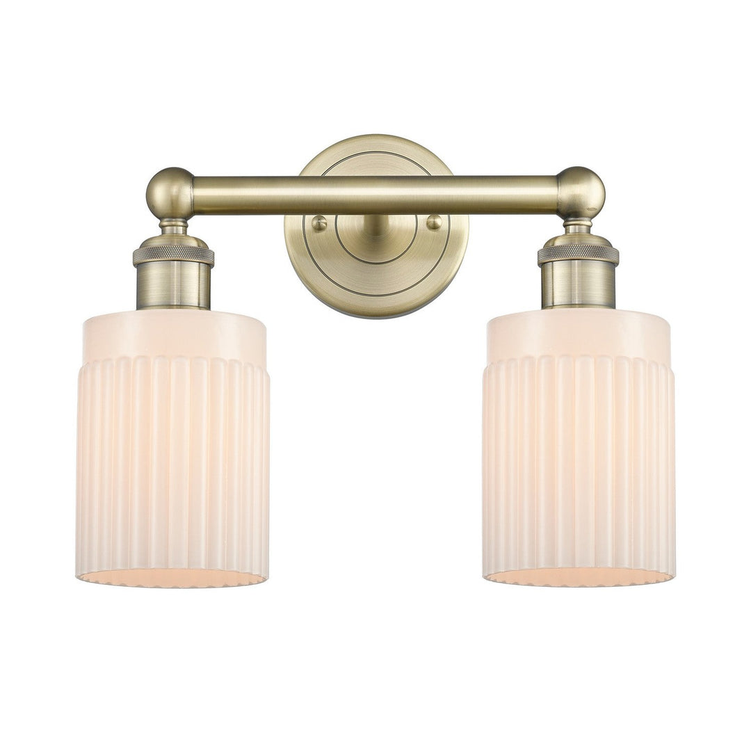 Innovations Edison 616-2W-AB-G341 Bath Vanity Light 14 in. wide - Antique Brass