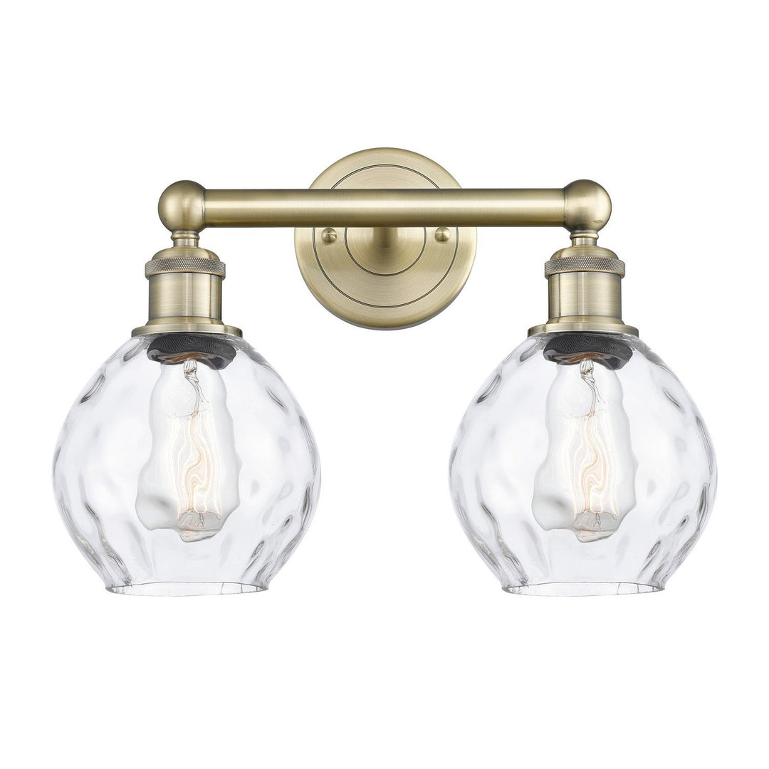 Innovations Edison 616-2W-AB-G362 Bath Vanity Light 15 in. wide - Antique Brass