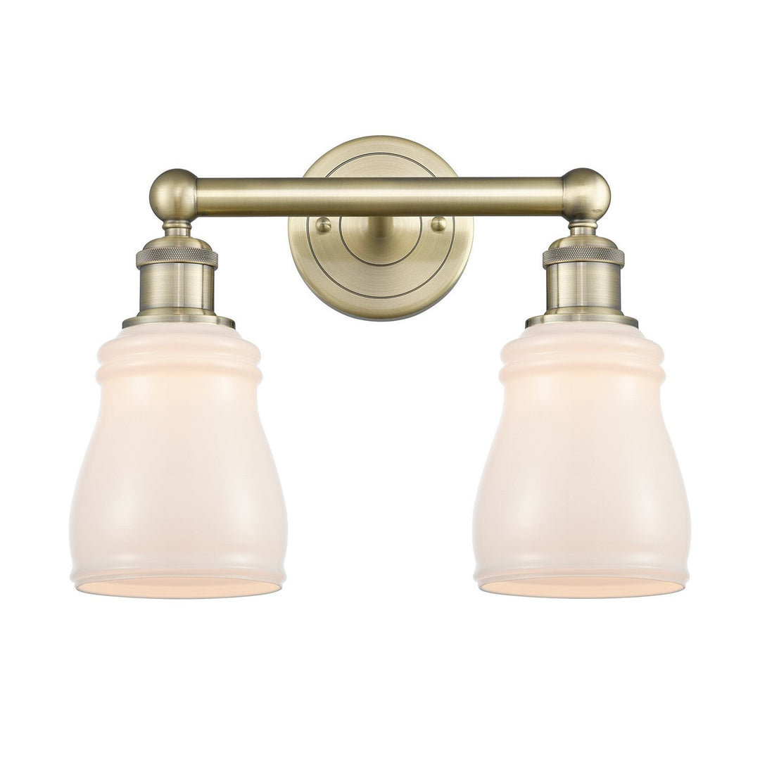 Innovations Edison 616-2W-AB-G391 Bath Vanity Light 14 in. wide - Antique Brass