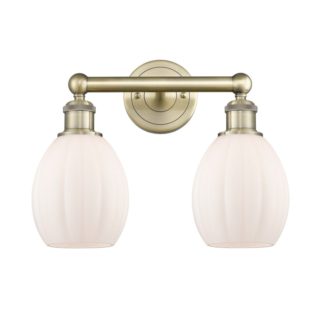 Innovations Edison 616-2W-AB-G81 Bath Vanity Light 15 in. wide - Antique Brass