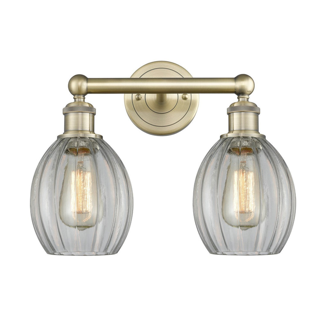 Innovations Edison 616-2W-AB-G82 Bath Vanity Light 15 in. wide - Antique Brass