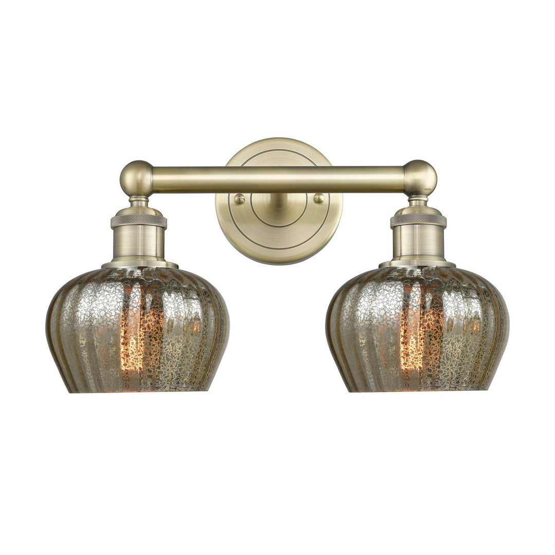 Innovations Edison 616-2W-AB-G96 Bath Vanity Light 16 in. wide - Antique Brass