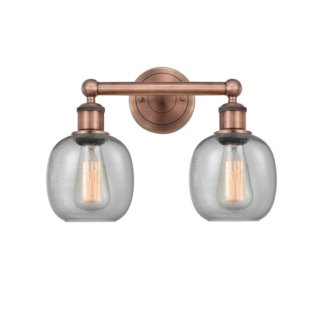 Innovations Edison 616-2W-AC-G104 Bath Vanity Light 15 in. wide - Antique Copper