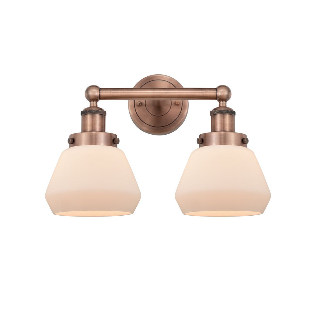 Innovations Edison 616-2W-AC-G171 Bath Vanity Light 16 in. wide - Antique Copper